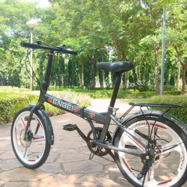 Xe đạp gấp gọn Plus Trường Vương VSCN EURO, hộp số 7 cấp Shimano, BH 2 năm, giảm giá 2,7 triệu
