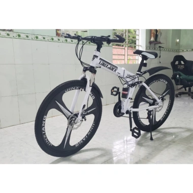 Xe đạp gấp LauxJack 26 inch 21 tốc độ giảm xóc, phanh đĩa - Giá chỉ 570.000₫ 8