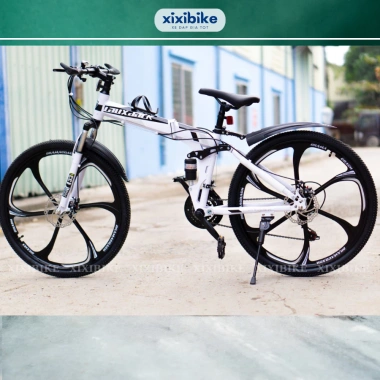 Xe đạp gấp LAUXJACK XIXIBIKE 26 inch 21 tốc độ, giảm xóc, phanh đĩa - 2,150,000₫