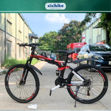Xe đạp gấp LAUXJACK XIXIBIKE 26 inch 21 tốc độ, giảm xóc, phanh đĩa - 2,150,000₫ 6 Xe đạp gấp LAUXJACK XIXIBIKE 26 inch 21 tốc độ, giảm xóc, phanh đĩa - 2,150,000₫ 6