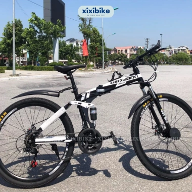 Xe đạp gấp LAUXJACK XIXIBIKE 26 inch 21 tốc độ, giảm xóc, phanh đĩa - 2,150,000₫ 7 Xe đạp gấp LAUXJACK XIXIBIKE 26 inch 21 tốc độ, giảm xóc, phanh đĩa - 2,150,000₫ 7
