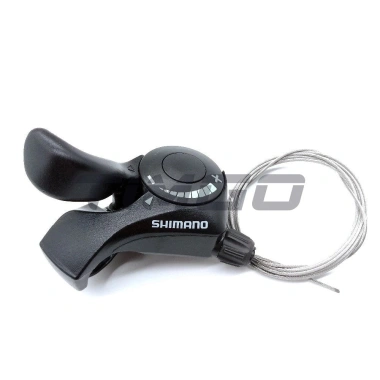Xe đạp gấp núi Shimano Tourney SL‑TX30 3×6/7 tốc độ, ngón tay, bánh răng sang số, đen - 130.900₫