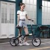 Xe đạp gấp SANHEM 14-16 inch, 5-6 tốc độ, khung carbon nhẹ, 2 phanh đĩa an toàn - 1.849.000đ 3
