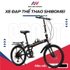 Xe đạp gấp Shibomei 20 inch siêu nhẹ, chắn bùn, ghế sau - Tiện lợi, giá ưu đãi 1.990.000 VNĐ