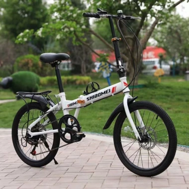 Xe đạp gấp Shibomei 20inch siêu nhẹ, chắn bùn, ghế sau - Giá 1.94tr (Giảm từ 2.33tr) - Video, ảnh thực tế 5 Xe đạp gấp Shibomei 20inch siêu nhẹ, chắn bùn, ghế sau - Giá 1.94tr (Giảm từ 2.33tr) - Video, ảnh thực tế 5