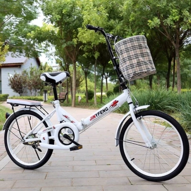 Xe đạp gấp siêu nhẹ 20 inch bánh cố định, nhỏ gọn tốc độ cho nam nữ, 1.738.926 VND