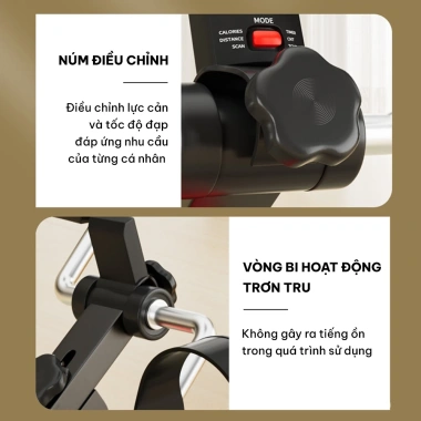 Xe đạp GoodFit GF006MB gấp gọn mini: Tập thể dục tại nhà, đồng hồ điện tử, chỉ 719.000₫ 4