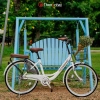 Xe đạp LD24-26 Pastel 24-26 inch, phụ kiện lục giác, dầu xích, bơm, đệm, khóa, giỏ, chuông, lưới - Giá 2.95 triệu 10