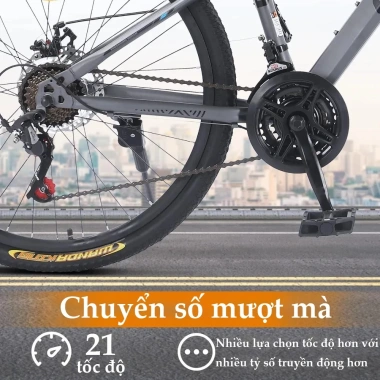 Xe đạp leo núi 26 inch giảm xóc kép 21 tốc độ - Nam & Nữ, Giá ưu đãi 1.949.000₫ 6