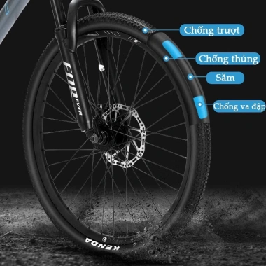 Xe đạp leo núi 26 inch giảm xóc kép 21 tốc độ - Nam & Nữ, Giá ưu đãi 1.949.000₫ 9