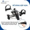 Xe Đạp Mini Gập Gọn Tập Thể Dục Tại Nhà - Kháng Lực, Đồng Hồ Đếm Số 3