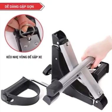 Xe Đạp Mini Tập Luyện Cơ Chân Tay - Bàn Đạp Người Già, Tai Biến, Giá 350.000 VND