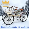 Xe đạp nữ mini Coolki, vành 24/26, bộ đề 7 cấp, giỏ xe, giá 1.890.500₫ 2