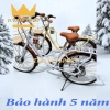 Xe đạp nữ mini Coolki, vành 24/26, bộ đề 7 cấp, giỏ xe, giá 1.890.500₫ 9