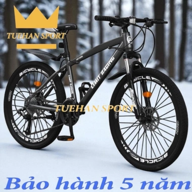 Xe đạp nữ mini Coolki, vành 24/26, bộ đề 7 cấp, giỏ xe, giá 1.890.500₫ 10