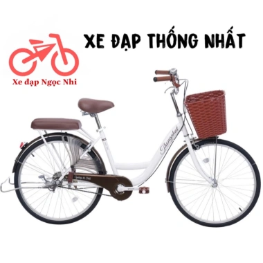 Xe đạp nữ mini Tiến Phát và Thống Nhất tặng bơm, chặn chân, đệm sau – chỉ 2.055.000₫