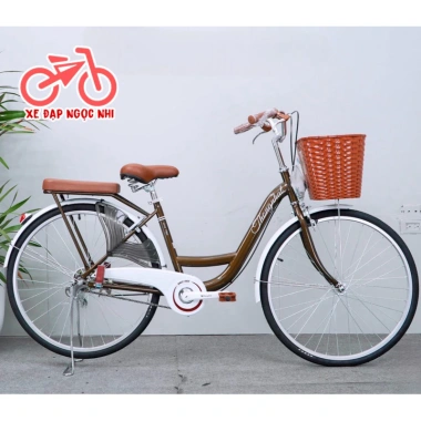 Xe đạp nữ mini Tiến Phát và Thống Nhất tặng bơm, chặn chân, đệm sau – chỉ 2.055.000₫