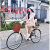 Xe đạp nữ Thống Nhất Mini New 2.025 - Giá chỉ 2.720.000đ, tặng chuông, đệm sau, chặn chân, bơm 8