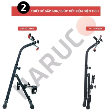 Xe Đạp Phục Hồi Cao Cấp Haruco – Tập Chân Tay, Vật Lý Trị Liệu, Thể Dục Tại Nhà