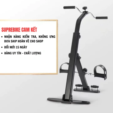 Xe Đạp Phục Hồi Chức Năng Gấp Gọn - Tùy Chỉnh Độ Nặng, Tập Tay Chân, Hỗ Trợ Sức Khỏe - Giá 585.000₫