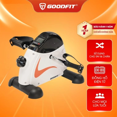 Xe đạp phục hồi chức năng GoodFit GF001PA - Độ nặng tùy chỉnh, mini tập LCD, giảm còn 849.000₫