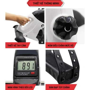 Xe đạp phục hồi chức năng GoodFit GF001PA - Độ nặng tùy chỉnh, mini tập LCD, giảm còn 849.000₫ 6 Xe đạp phục hồi chức năng GoodFit GF001PA - Độ nặng tùy chỉnh, mini tập LCD, giảm còn 849.000₫ 6