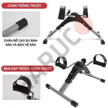Xe Đạp Phục Hồi Chức Năng Mini Gấp Gọn Haruco – Tùy Chỉnh Độ Nặng, Tập Thể Dục Tại Nhà