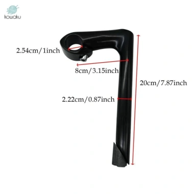 Xe Đạp Quill Thân Cổ Ngỗng Hợp Kim Nhôm 22.2mm - Đế Vững Cho Đi Xe Đạp Ngoài Trời