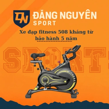 Xe đạp tập 508 Fitness kháng từ 2.025 Chính hãng, BH 5 năm, Giá 2.279.000₫