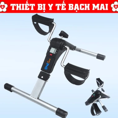 Xe đạp tập chân tay tại nhà - Kháng lực, đồng hồ LCD, phục hồi chức năng sau tai biến, 130.000₫