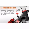 Xe đạp tập GH-709 HATA SPORT - Giảm cân, giảm mỡ, dây curoa êm không ồn 6