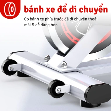 Xe đạp tập gym bluetooth tại nhà - yên tĩnh, tiện lợi, gọn nhẹ, giá 1.499.000₫