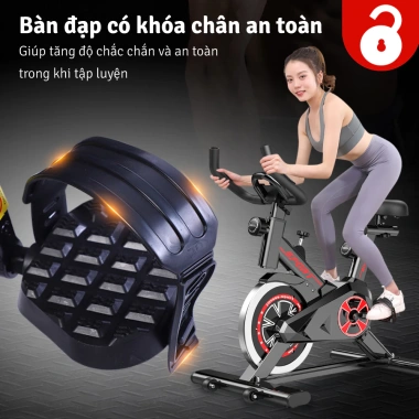 Xe đạp tập gym bluetooth tại nhà - yên tĩnh, tiện lợi, gọn nhẹ, giá 1.499.000₫ 6 Xe đạp tập gym bluetooth tại nhà - yên tĩnh, tiện lợi, gọn nhẹ, giá 1.499.000₫ 6