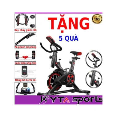 Xe đạp tập gym Kyta Sport 150kg bánh đà 6kg sơn tĩnh điện 1,490,000₫ tặng 3 quà