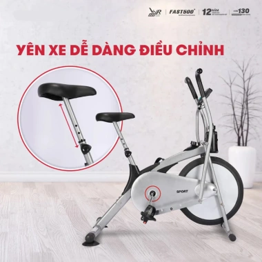 Xe đạp tập gym tại nhà Kyta Sport X9 X10, tải 150kg, bánh đà 3kg, sơn tĩnh điện, tặng 3 quà Giá 1,45 triệu