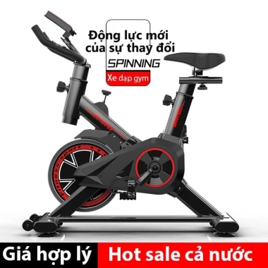 Xe đạp tập gym tại nhà nhỏ gọn, yên tĩnh, đồng hồ đo đa năng – 1.399.000₫