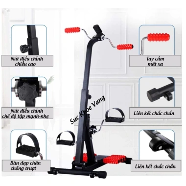 Xe đạp tập phục hồi chức năng trị liệu tại nhà - Giá giảm 939.000đ, tập thể dục