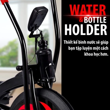 Xe đạp tập tay chân Air Bike 8.701 màu đỏ - giảm giá 1,799,000, đốt calo nhanh
