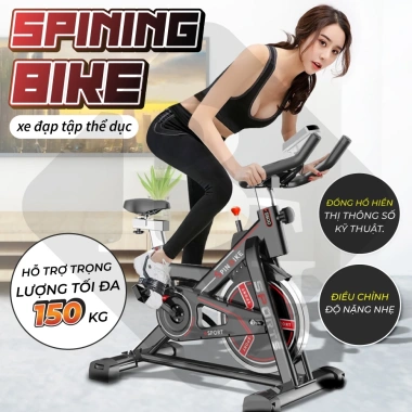Xe đạp tập thể dục cao cấp S500 SPINNING Bike - Giá chỉ 2.499.000 VNĐ, giảm tới 25%