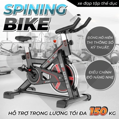 Xe đạp tập thể dục cao cấp S500 SPINNING Bike - Giá chỉ 2.499.000 VNĐ, giảm tới 25% 5 Xe đạp tập thể dục cao cấp S500 SPINNING Bike - Giá chỉ 2.499.000 VNĐ, giảm tới 25% 5