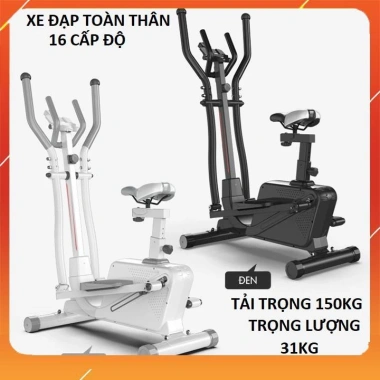 Xe đạp tập thể dục đa năng - Cử động toàn thân tại nhà, bảo hành 1 năm, chỉ 4,99 triệu