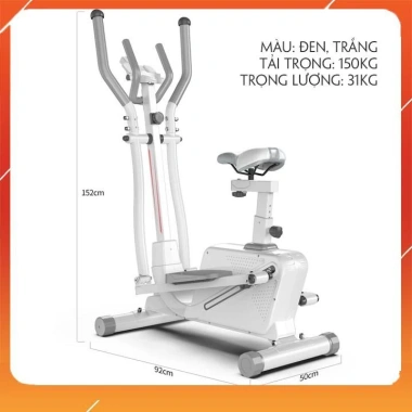 Xe đạp tập thể dục đa năng - Cử động toàn thân tại nhà, bảo hành 1 năm, chỉ 4,99 triệu 2