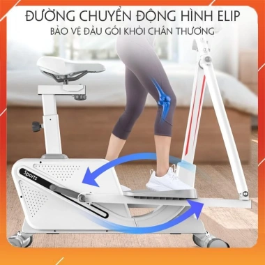 Xe đạp tập thể dục đa năng - Cử động toàn thân tại nhà, bảo hành 1 năm, chỉ 4,99 triệu 3