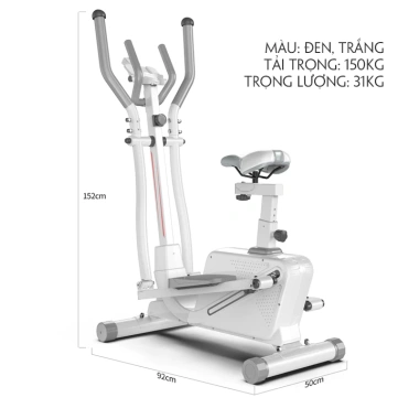 Xe đạp tập thể dục đa năng - Cử động toàn thân tại nhà, bảo hành 1 năm, chỉ 4,99 triệu 10