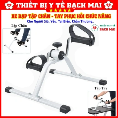 Xe Đạp Tập Thể Dục – Đạp chân, tập tay cho người già, yếu, tai biến, 85.000đ