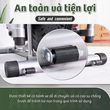 Xe đạp tập thể dục Elip 8.703 tay chân tại nhà đồng hồ đo thông số giảm giá 2.099k
