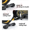Xe đạp tập thể dục fitness - máy tập gym tại nhà, bánh đà kháng không tiếng ồn, đồng hồ đo chỉ số, chỉ 2.81 triệu 8