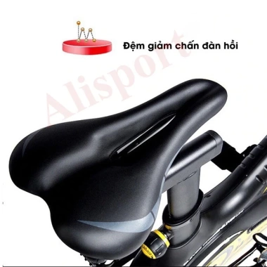 Xe đạp tập thể dục fitness - máy tập gym tại nhà, bánh đà kháng không tiếng ồn, đồng hồ đo chỉ số, chỉ 2.81 triệu