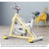 Xe đạp tập thể dục Fitness trắng không tiếng ồn - Giá ưu đãi 2.07 triệu cho nhà 5