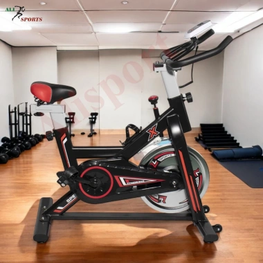 Xe đạp tập thể dục GH-709 giảm cân, giảm mỡ bụng tại nhà, dây curoa êm, bền